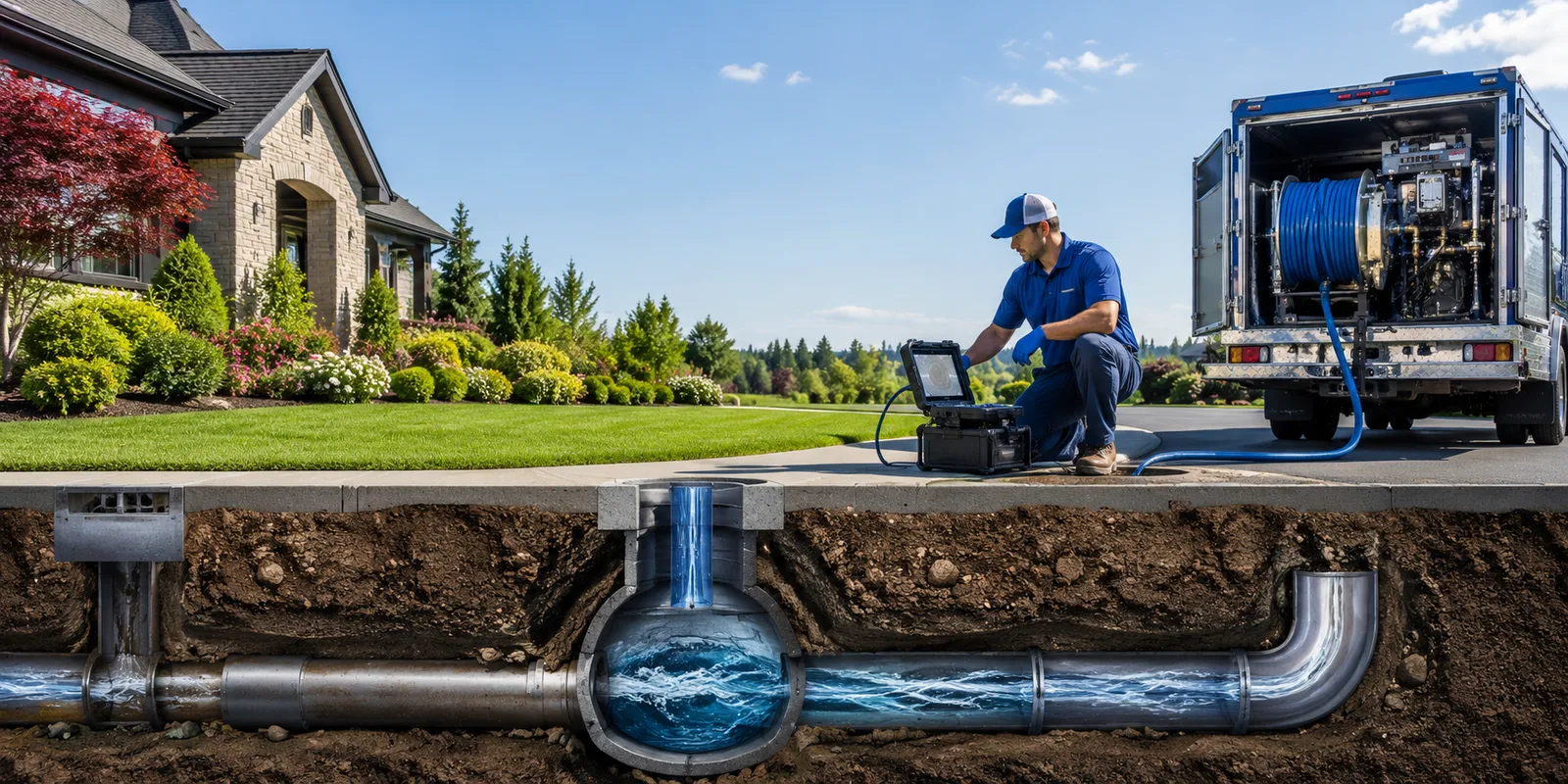 Drainage restoration information for Long Island, KS